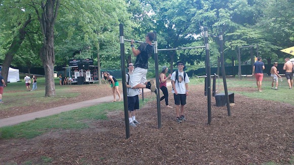 Un gymnaste/Photo: Etienne Galarneau