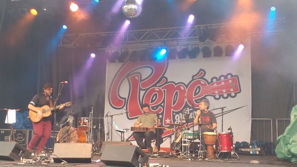 Pépé et sa guitare/Photo: Etienne Galarneau